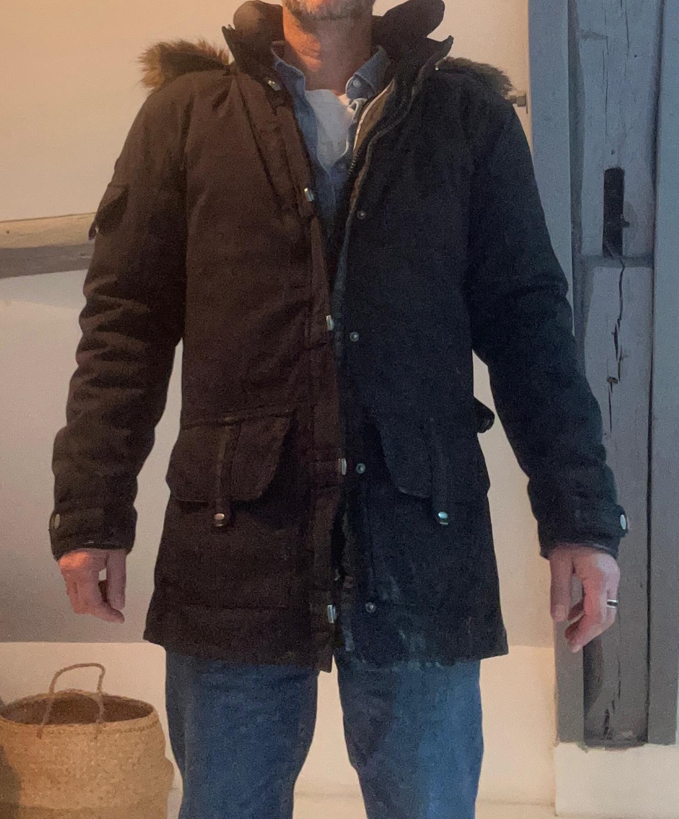 Parka moto homme coquée IXON – taille M / FR 48 – hiver