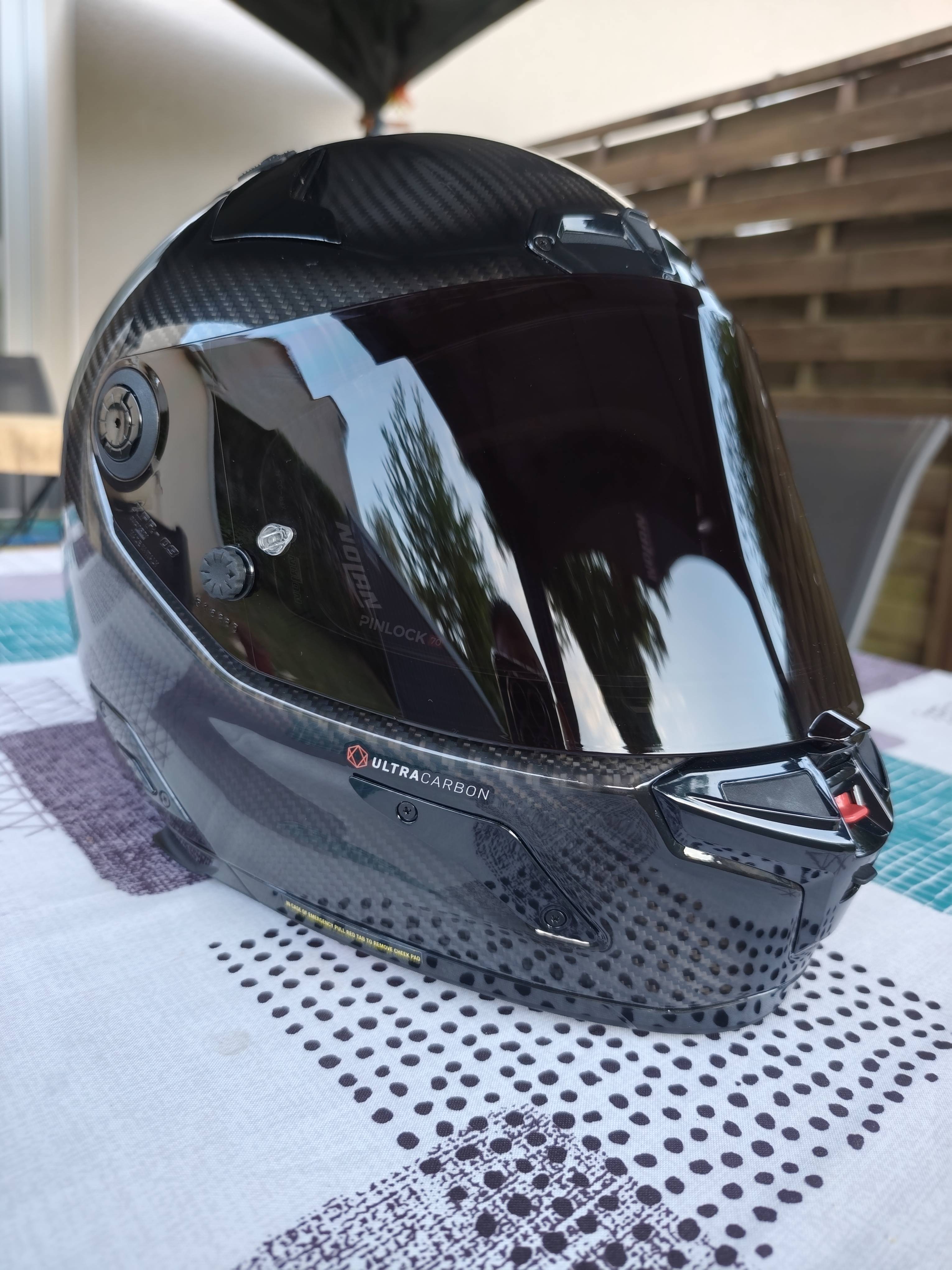 Casque Nolan 804 rs Ultra carbon puro x séries