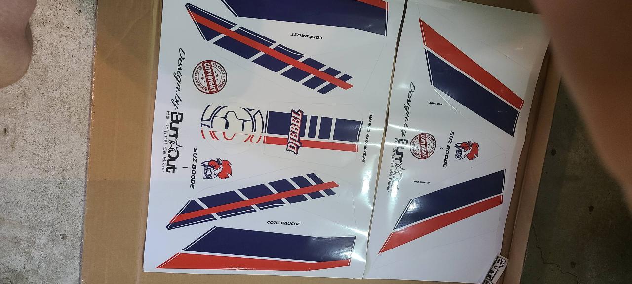Kit deco pour Vstrom 800 DE ou SE